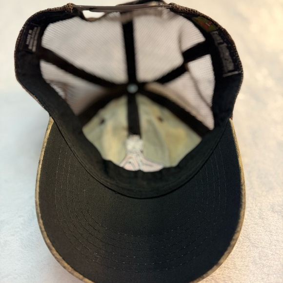 Fort Thompson MossyOak Bottomlands Hat w/a Vibrant Duck Foot & Band Embroidered - Picture 5 of 7